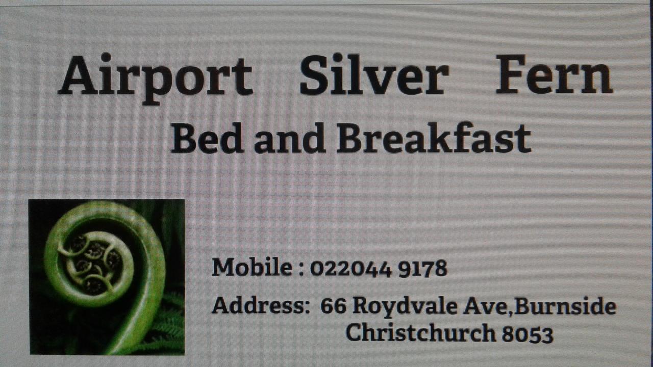 Airport Silver Fern Accommodation Christchurch Dış mekan fotoğraf